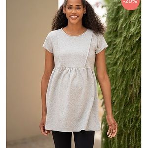 Seraphine Yuliana maternity to nursing tunic top